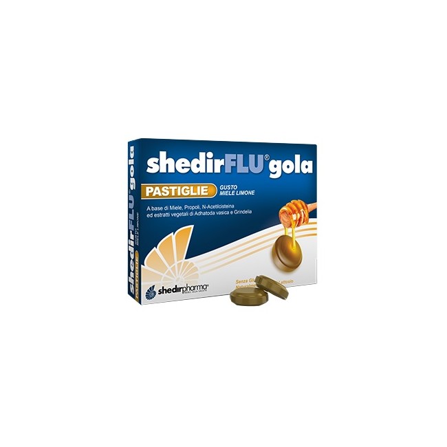 SHEDIRFLU GOLA MIELE/LIMONE 36 PASTIGLIE SHEDIRFLU GOLA MIELE/LIMONE 36 PASTIGLIE