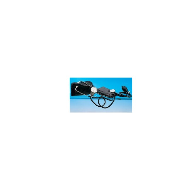 SFIGMOMANOMETRO ANEROIDE AD ALTA PRECISIONE CON FONENDOSCOPIO BRACCIALE CON CHIUSURA IN VELCRO CUSCINETTO IN GOMMA SOFFIERIA SFIGMOMANOMETRO ANEROIDE AD ALTA PRECISIONE CON FONENDOSCOPIO BRACCIALE CON CHIUSURA IN VELCRO CUSCINETTO IN GOMMA SOFFIERIA