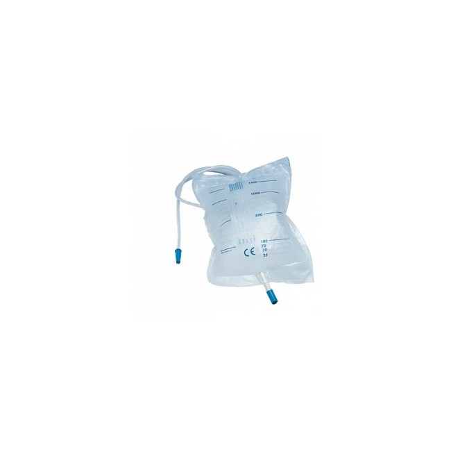 SACCA DI DRENAGGIO DA LETTO PER INCONTINENZA SERENITY IN PVC TUBO 90 CM 21 L 30 PEZZI SACCA DI DRENAGGIO DA LETTO PER INCONTINENZA SERENITY IN PVC TUBO 90 CM 21 L 30 PEZZI