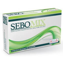 Confezione da 30 compresse di Sebomix Integratore Antiossidante Per Il Benessere Dei Capelli.