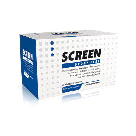 SCREEN DROGA TEST 10 DROGHE CON CONTENITORE URINA SCREEN DROGA TEST 10 DROGHE CON CONTENITORE URINA