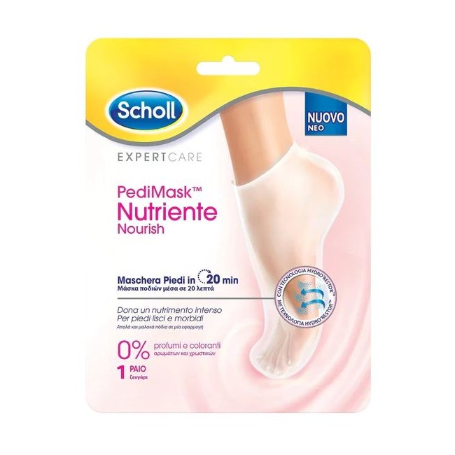 SCHOLL EXPERTCARE PEDIMASK NUTRIENTE 0% PROFUMI E COLORANTI SCHOLL EXPERTCARE PEDIMASK NUTRIENTE 0% PROFUMI E COLORANTI