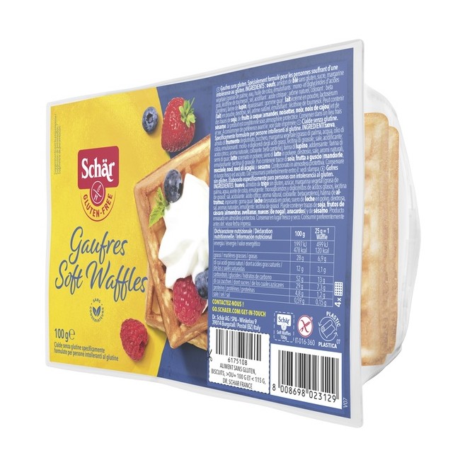 SCHAR GAUFRE SOFT WAFFLES 100 G SCHAR GAUFRE SOFT WAFFLES 100 G