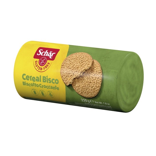SCHAR CEREAL BISCO BISCOTTO CROCCANTE SENZA LATTOSIO 220 G SCHAR CEREAL BISCO BISCOTTO CROCCANTE SENZA LATTOSIO 220 G