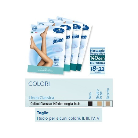 SAUBER COLLANT 140 DENARI MAGLIA LISCIA NEUTRO BEIGE 2 LINEA CLASSICA SAUBER COLLANT 140 DENARI MAGLIA LISCIA NEUTRO BEIGE 2 LINEA CLASSICA