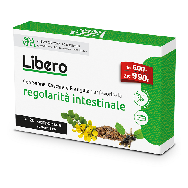 SANAVITA LIBERO 20 COMPRESSE SANAVITA LIBERO 20 COMPRESSE