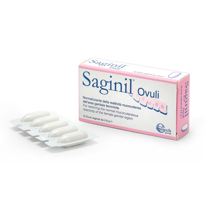 OVULI VAGINALI SAGINIL 10 PEZZI OVULI VAGINALI SAGINIL 10 PEZZI