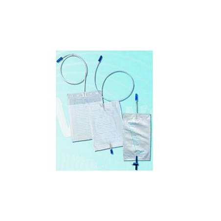 SACCA DI DRENAGGIO DA LETTO PER INCONTINENZA CON VALVOLA DI NON RITORNO E RUBINETTO DI SCARICO 2 LT TUBO 130 CM 10 PEZZI SACCA DI DRENAGGIO DA LETTO PER INCONTINENZA CON VALVOLA DI NON RITORNO E RUBINETTO DI SCARICO 2 LT TUBO 130 CM 10 PEZZI