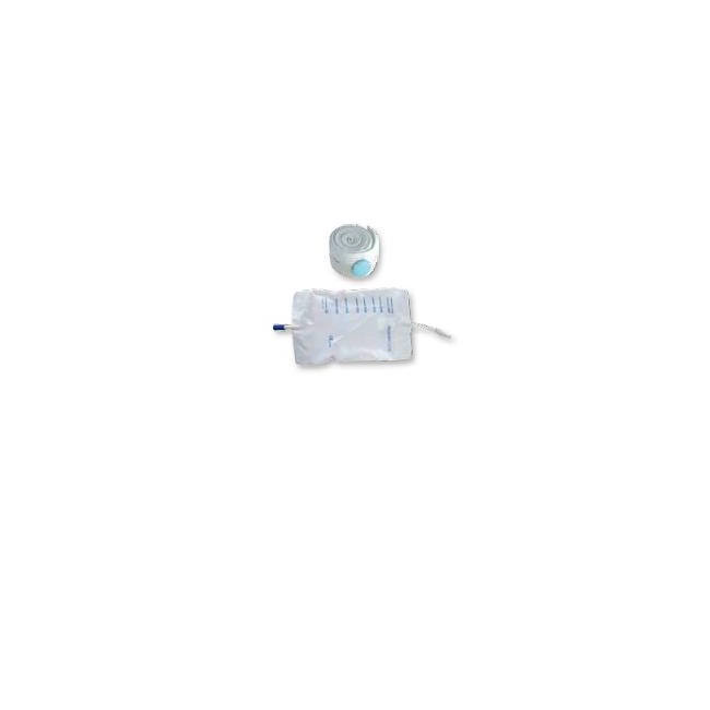 SACCA RACCOGLI URINA DA GAMBA PER INCONTINENZA IN PVC 750 ML TUBO RACCORDO DIRITTO 10 CM+RUBINETTO SCARICO+VALVOLA ANTIREFLUSSO+ SACCA RACCOGLI URINA DA GAMBA PER INCONTINENZA IN PVC 750 ML TUBO RACCORDO DIRITTO 10 CM+RUBINETTO SCARICO+VALVOLA ANTIREFLUSSO+