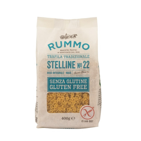 RUMMO STELLINE N22 RISO INTEGRALE E MAIS 400 G RUMMO STELLINE N22 RISO INTEGRALE E MAIS 400 G