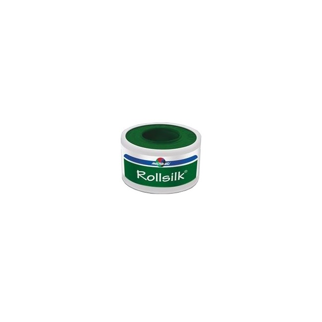 CEROTTO IN ROCCHETTO MASTER-AID ROLLSILK SETA 5X2,50 CEROTTO IN ROCCHETTO MASTER-AID ROLLSILK SETA 5X2,50