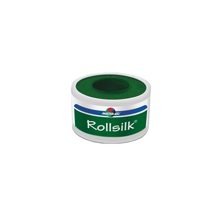 CEROTTO IN ROCCHETTO MASTER-AID ROLLSILK SETA 5X2,50 CEROTTO IN ROCCHETTO MASTER-AID ROLLSILK SETA 5X2,50