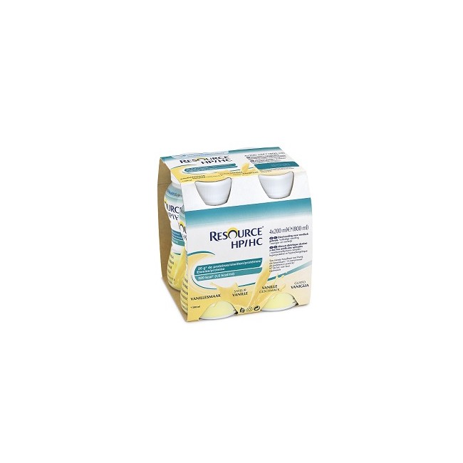 RESOURCE HP/HC VANIGLIA 4 BOTTIGLIE 200 ML RESOURCE HP/HC VANIGLIA 4 BOTTIGLIE 200 ML