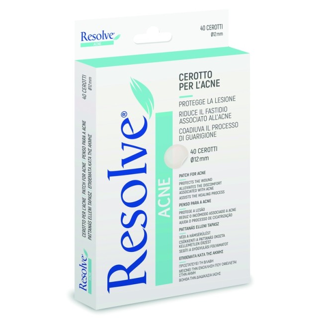 CEROTTO IDROCOLLOIDALE RESOLVE PER ACNE 40 PEZZI CEROTTO IDROCOLLOIDALE RESOLVE PER ACNE 40 PEZZI