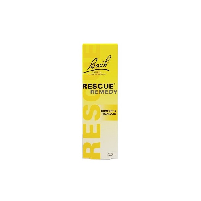 Flacone da 20 ml. di Rescue Remedy Centro Fiori di Bach. Flacone da 20 ml. di Rescue Remedy Centro Fiori di Bach.