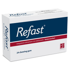 Refast 24 Chewing Gum Senza Zucchero