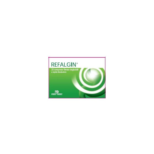 REFALGIN 20 COMPRESSE FILMATE DEGLUTIBILI REFALGIN 20 COMPRESSE FILMATE DEGLUTIBILI