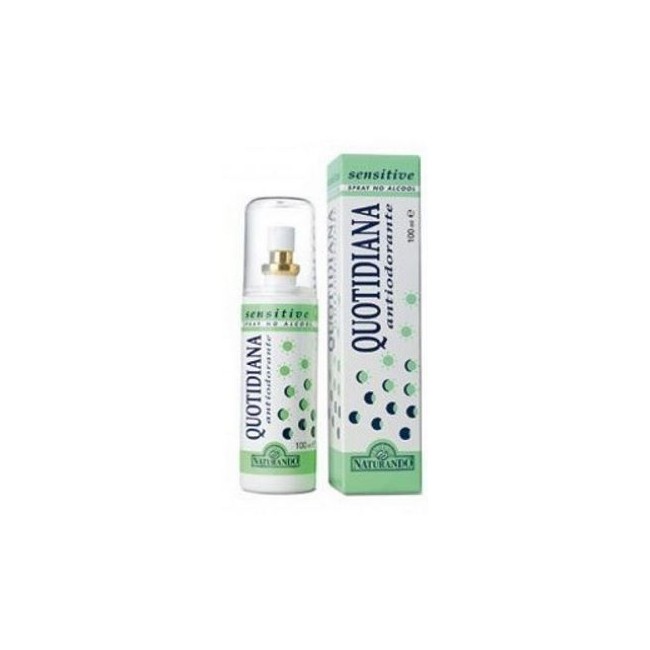 QUOTIDIANA ANTIODORANTE SPRAY SENSITIVE 100 ML QUOTIDIANA ANTIODORANTE SPRAY SENSITIVE 100 ML