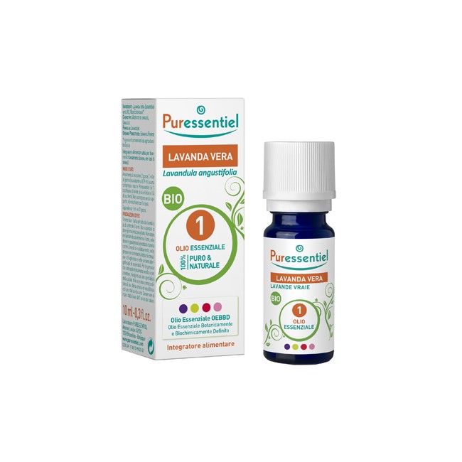 PURESSENTIEL LAVANDA VERA OLIO ESSENZIALE BIO 10 ML PURESSENTIEL LAVANDA VERA OLIO ESSENZIALE BIO 10 ML
