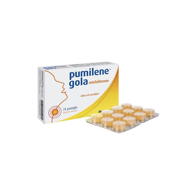 PUMILENE GOLA MIELE LIMONE 24 PASTIGLIE PUMILENE GOLA MIELE LIMONE 24 PASTIGLIE