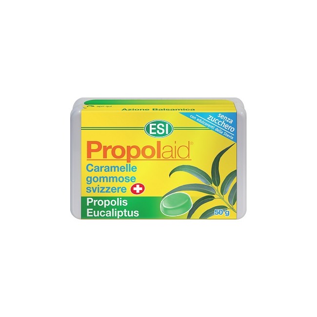 ESI PROPOLAID CARAMELLE EUCALIPTO + PROPOLI 50 G ESI PROPOLAID CARAMELLE EUCALIPTO + PROPOLI 50 G