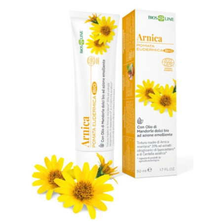 BIOSLINE ARNICA POMATA EUDERMICA BIO CERT ECOCERT 50 ML BIOSLINE ARNICA POMATA EUDERMICA BIO CERT ECOCERT 50 ML