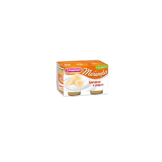 PLASMON OMOGENEIZZATO YOGURT BANANA 120 G X 2 PEZZI PLASMON OMOGENEIZZATO YOGURT BANANA 120 G X 2 PEZZI
