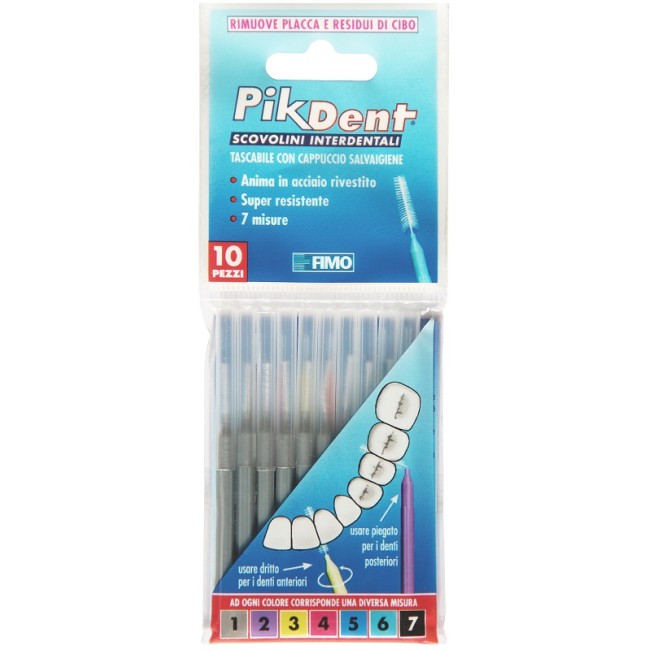 PIKDENT STUZZICOLINO 1 GRIGIO 10 PEZZI PIKDENT STUZZICOLINO 1 GRIGIO 10 PEZZI