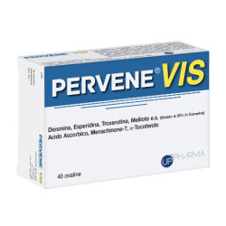 Confezione da 40 ovaline di Pervene Vis, integratore per supportare la circolazione venosa.