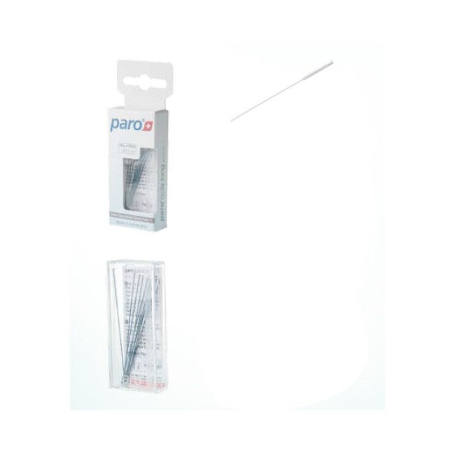 PARO 7-1012 ISOLA LONG SCOVOLINO INTERDENTALI XXX-FINE BIANCO CILINDRICO DIAMETRO 1,9 MM PARO 7-1012 ISOLA LONG SCOVOLINO INTERDENTALI XXX-FINE BIANCO CILINDRICO DIAMETRO 1,9 MM