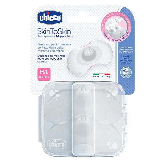 CHICCO PARACAPEZZOLI SILICONE LARGE CHICCO PARACAPEZZOLI SILICONE LARGE