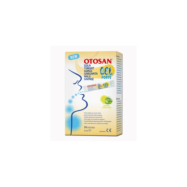 OTOSAN GOLA GEL FORTE 14 STICK PACK DA 10 ML OTOSAN GOLA GEL FORTE 14 STICK PACK DA 10 ML
