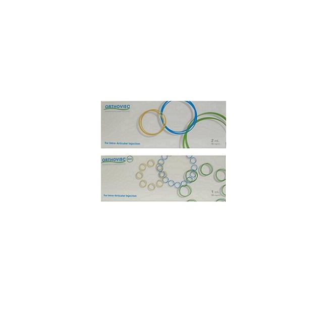 SIRINGA INTRA-ARTICOLARE ORTHOVISC 2 ML 15 MG/ML SIRINGA INTRA-ARTICOLARE ORTHOVISC 2 ML 15 MG/ML