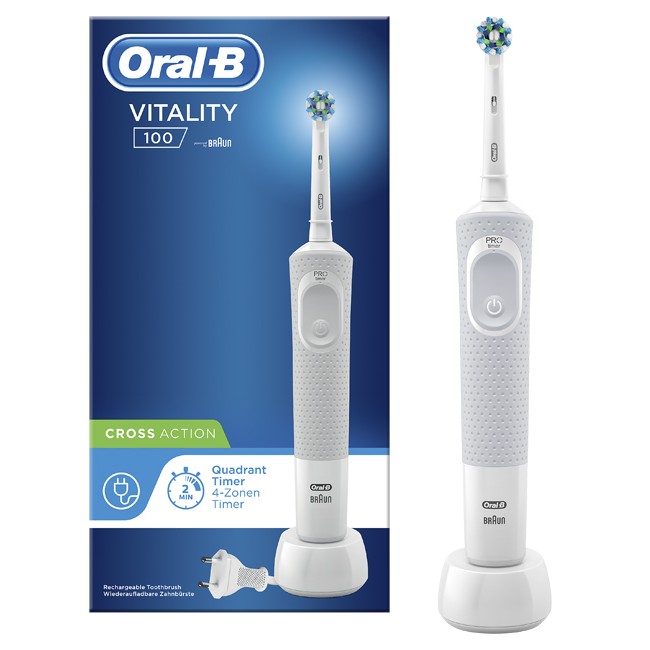 ORALB VITALITY CROSS ACTION SPAZZOLINO ELETTRICO ORALB VITALITY CROSS ACTION SPAZZOLINO ELETTRICO