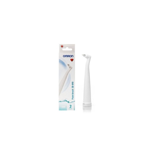 OMRON SPAZZOLINO POINT BRUSH 2 TESTINE OMRON SPAZZOLINO POINT BRUSH 2 TESTINE