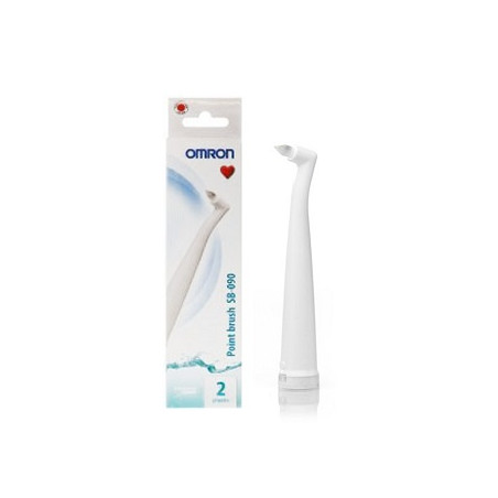 OMRON SPAZZOLINO POINT BRUSH 2 TESTINE OMRON SPAZZOLINO POINT BRUSH 2 TESTINE