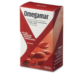 Confezione da 60 capsule di Omegamar Integratore Di Olio Di Pesce.