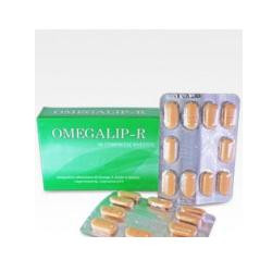 Confezione da 30 compresse di Omegalip-R, integratore per il benessere cardiovascolare