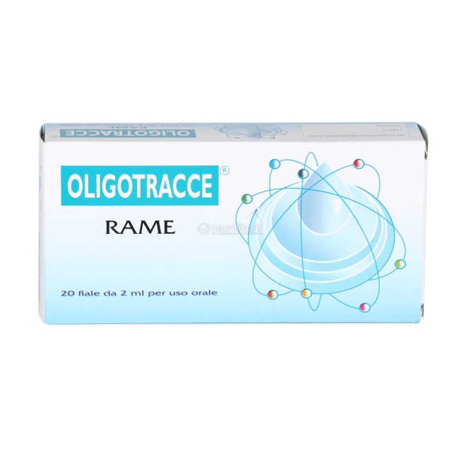 Oligotracce Rame 20 Fiale 2 Ml Oligotracce Rame 20 Fiale 2 Ml
