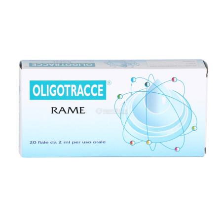 Oligotracce Rame 20 Fiale 2 Ml Oligotracce Rame 20 Fiale 2 Ml