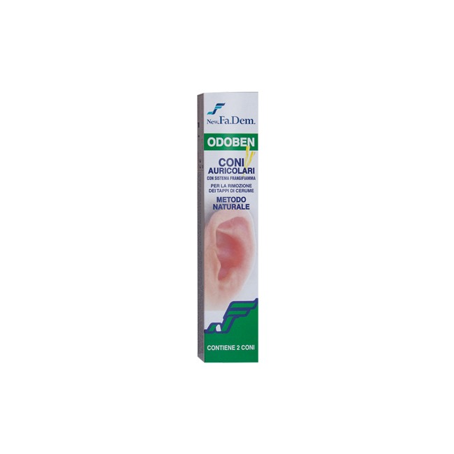 ODOBEN CONO PER PULIZIA AURICOLARE 2 PEZZI ODOBEN CONO PER PULIZIA AURICOLARE 2 PEZZI