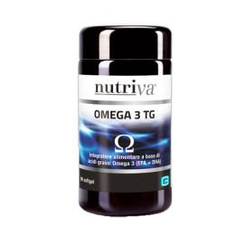 Nutriva Omega 3 TG Integratore Per Abbassare Il Colesterolo 90 Perle