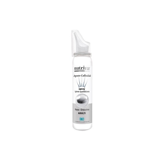 NUTRIVA ARGENTO COLLOIDALE NASO/ORECCHIE 100 ML NUTRIVA ARGENTO COLLOIDALE NASO/ORECCHIE 100 ML