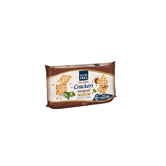 NUTRIFREE CRACKERS INTEGRALI 33,4 G X 6 PEZZI NUTRIFREE CRACKERS INTEGRALI 33,4 G X 6 PEZZI