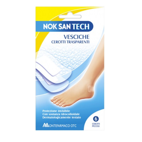 NOK SAN TECH CEROTTO VESCICALE PICCOLO 6 PEZZI NOK SAN TECH CEROTTO VESCICALE PICCOLO 6 PEZZI
