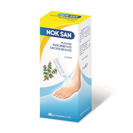 NOK SAN POLVERE ASSORBENTE DEODORANTE 75 G NOK SAN POLVERE ASSORBENTE DEODORANTE 75 G
