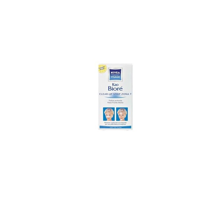 NIVEA VISO KAO BIORE' CLEARUP STRIP ZONA T NIVEA VISO KAO BIORE' CLEARUP STRIP ZONA T