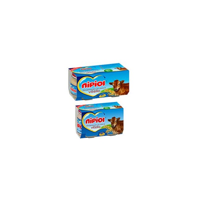 NIPIOL OMOGENEIZZATO VITELLO 80 G 2 PEZZI NIPIOL OMOGENEIZZATO VITELLO 80 G 2 PEZZI