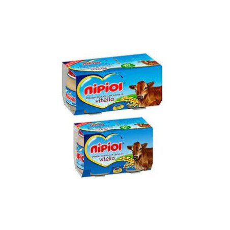 NIPIOL OMOGENEIZZATO VITELLO 80 G 2 PEZZI NIPIOL OMOGENEIZZATO VITELLO 80 G 2 PEZZI