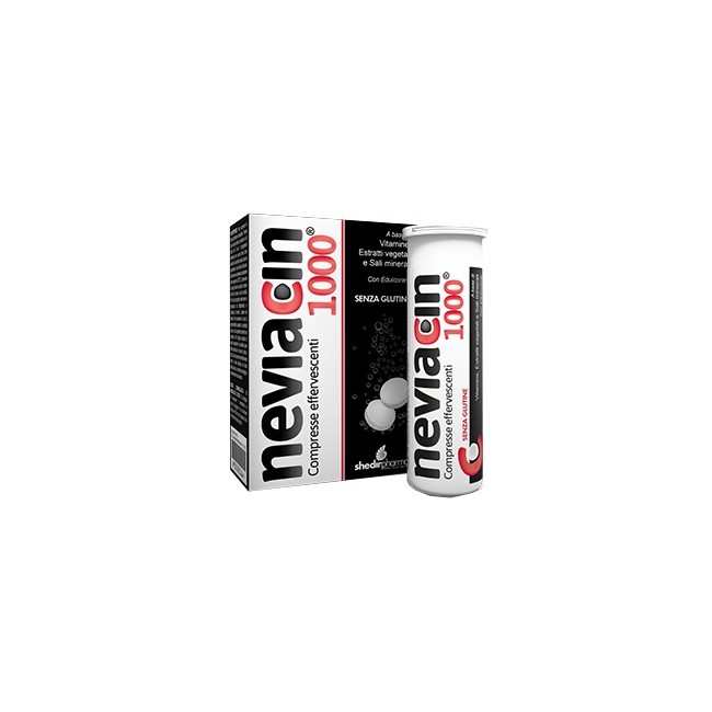NEVIACIN 1000 20 COMPRESSE EFFERVESCENTI NEVIACIN 1000 20 COMPRESSE EFFERVESCENTI